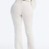 Bella Scuba Flare Pants - White