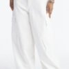 MC-0460 Aerin Mid Rise Cargo Jogger Pant 30″ - Ivory