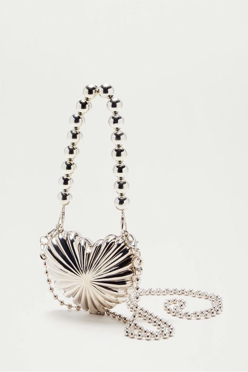 Casa Amor Handbag Charm - Silver