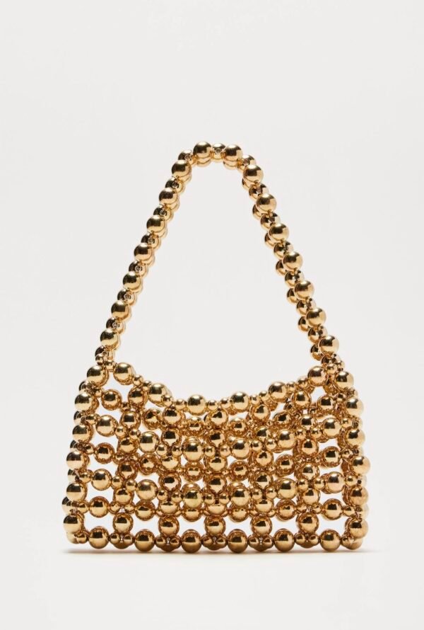 Double Bubble Fizz Handbag - Gold