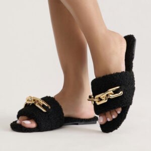 Grady Shepra Hardware Sandals - Black