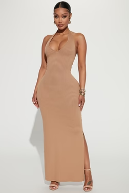 Hallie Maxi Dress - Camel