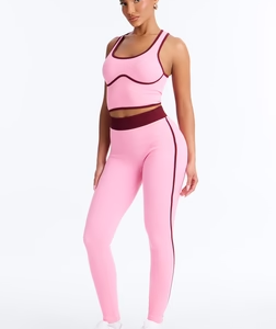 Sunday Mode Seamless Legging Set - Pink