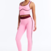 Sunday Mode Seamless Legging Set - Pink