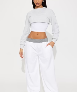 Ryder Fleece Lounge Pant - White
