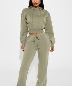 MC-0210 Candice Lounge Flare Pant - Olive