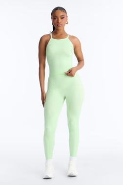 MC-0215 Empowered Performance Seamless Legging Set - Sage