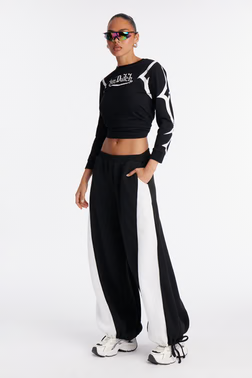 Casey Fleece Lounge Jogger Pant - Black