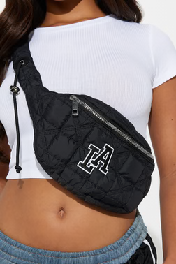 LA's Most Finest Fanny Pack - Black
