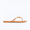 Brooke Stone Flip Flops - Tan