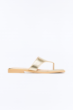 Miro Flip Flop Sandals - Gold