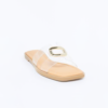 Jeanine Flat Sandals - Clear